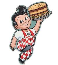 Amazon Bob S Big Boy Double Deck Hamburger Metal Sign Vintage