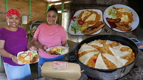 Locrio De Queso Comida Tipica Comida Dominican Del Campo Youtube