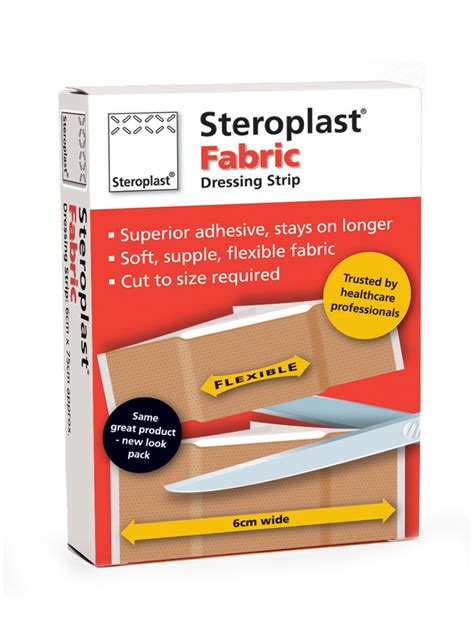 Steroplast Fabric Dressing Strip Cm X Cm