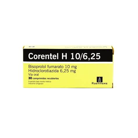 Corentel H Broprolol Fumarato Mg Hidroclorotiazida Mg