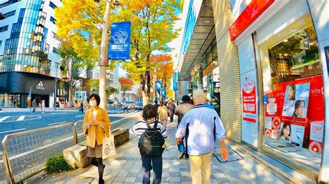 4KJapan Walking Tour Relaxing Morning Walk In Sakae Station Nagoya