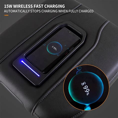 Buy Bomely Fit Chevrolet Silverado Gmc Sierra Wireless Charger Tray W