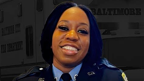 Baltimore City Fire Department Mourns Loss Of Paramedic Erica Harrison