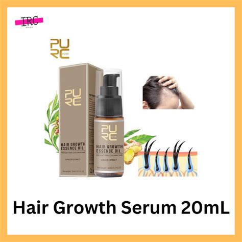 Purc Hair Growth Ginger Extract For Hair Loss Available Spray 30ml And Oil 20ml Lazada Ph