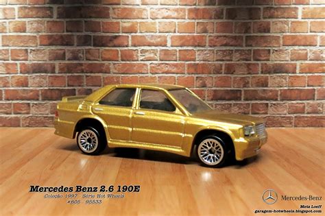 Garagem Hot Wheels Mercedes Benz 2 6 190E
