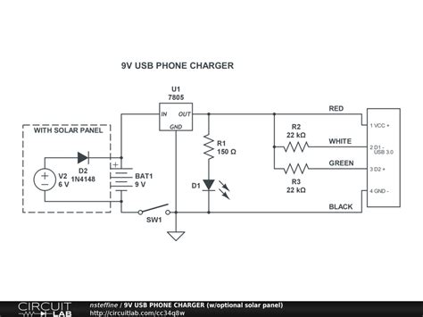 Circuit Diagram Of Usb Mobile Charger Circuit Diagram