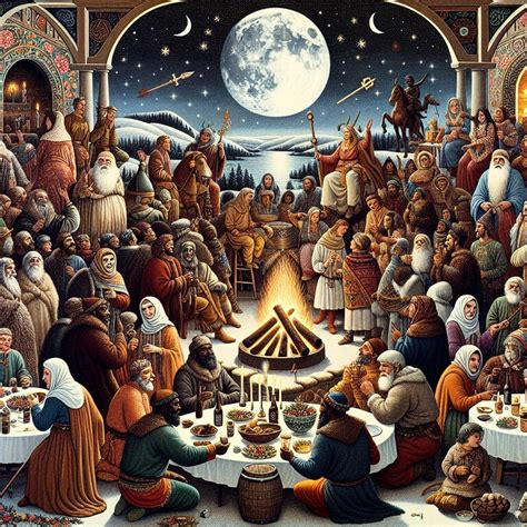 The History Of Pagan Yule Celebrating The Winter Solstice Paganeo