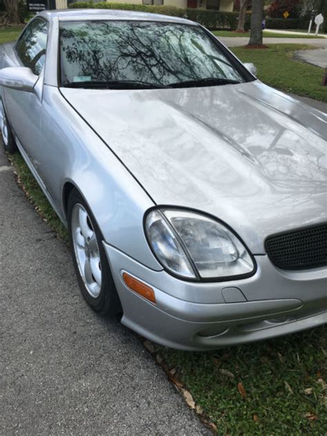 MERCEDES SLK 320 2003 CONVERTIBLE