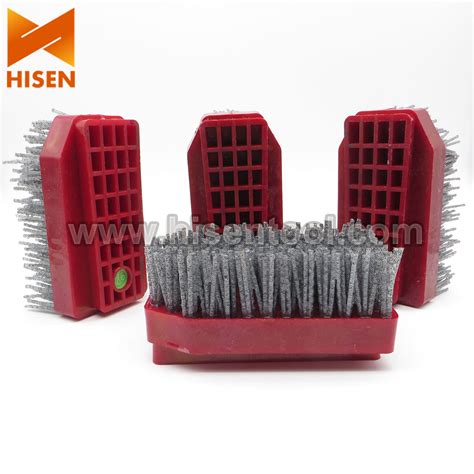 L140 L170 Abrasive Fickert Brushes For Ageing Granite And Marble