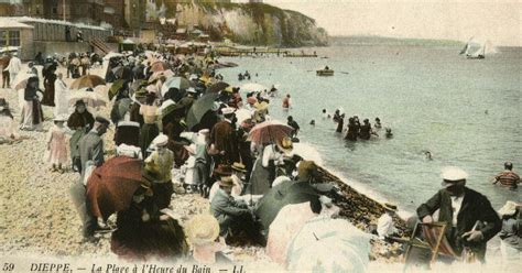 La vogue des bains de mer en Normandie vue par Le Figaro de la Belle Époque