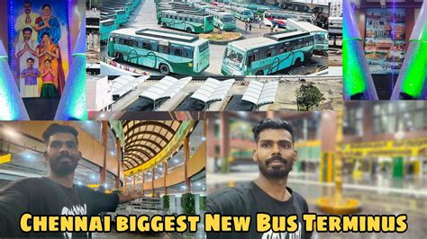 Kilambakkam Chennai Biggest New Bus Stopkalaignar Centenary Bus