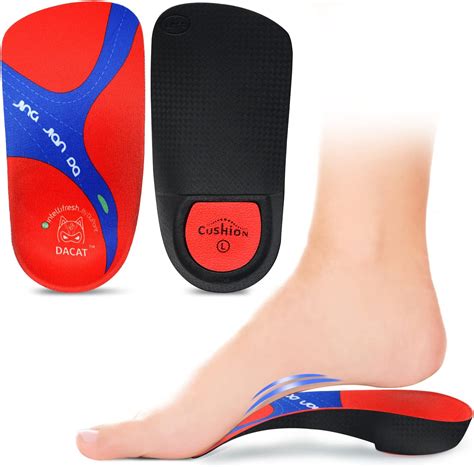 Amazon Plantar Fasciitis Arch Support Insoles Deep Heel Cup For