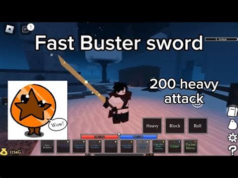 Brilliant Buster Sword Build With Decent Swing Speed Boss Shredder