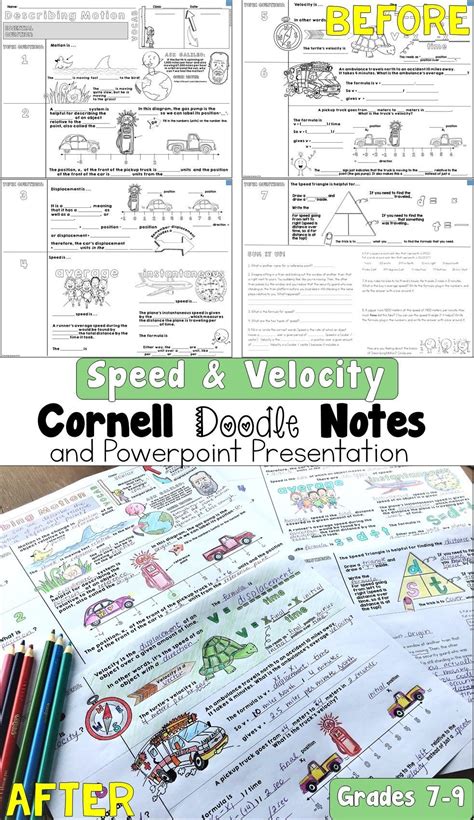 Displacement And Velocity Worksheet