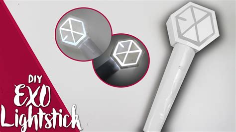 Diy Kpop Make Your Own Exo Lightstick Youtube