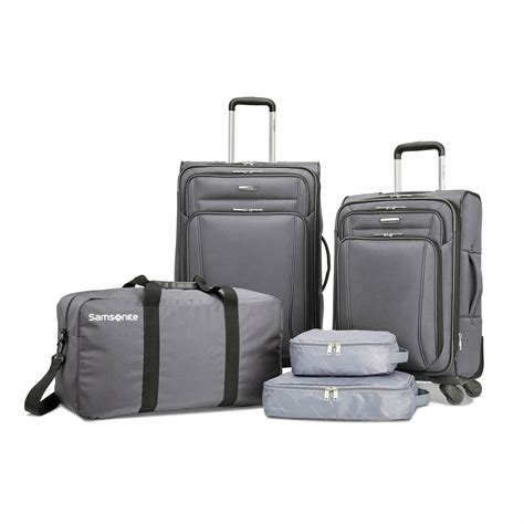 Samsonite 5 Pc Spinner Luggage Set Mineral Gray Bjs Wholesale Club