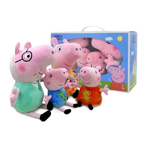 Brinquedos Infantis De Pel Cia Peppa Pig Boneca Da Fam Lia George Pig