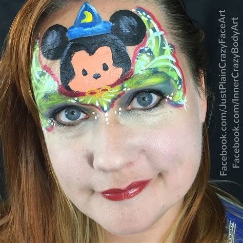 Mickey Mouse Sorcerer S Apprentice Face Painting