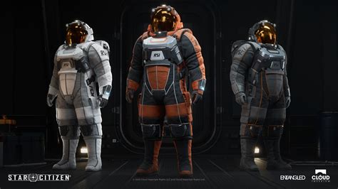 Entangled Studio In Game Character Asset For Star Citizen