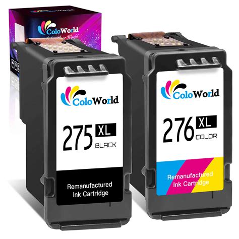 Canon Pg 275 Cl 276 Value Pack Black Color Cartridges