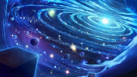 Stars Rings Space Galaxy Blue Sky HD Galaxy Wallpapers | HD Wallpapers ...