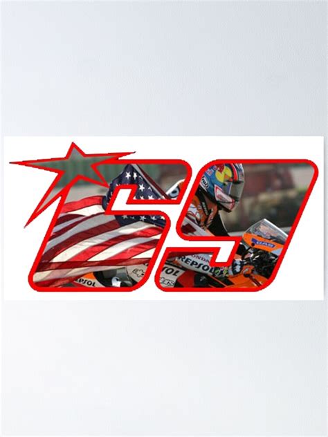 "Tribute To Nicky Hayden" Poster by Beadams | Redbubble