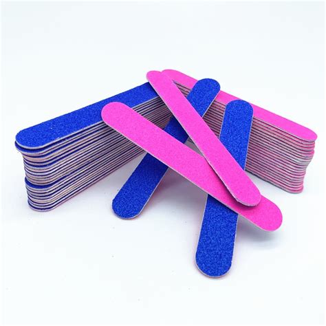 Pcs Porfessional Wooden Nail Files And Buffers Set Manicure Gel Nail