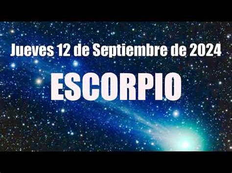 12 09 2024 TAROT ESCORPIO HOY PUEDE SER UN GRAN DIA Suerte Tarot