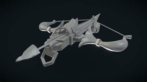 Vampire Hunter Crossbow - Stylized Sculpt - 3D model by tuomaspaul ...