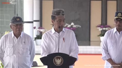 Jokowi Resmikan Bandara Panua Pohuwato Gorontalo Telan Anggaran Rp 437