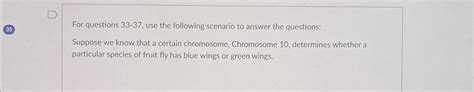 Solved Suppose we know that a certain chromosome, Chromosome | Chegg.com 