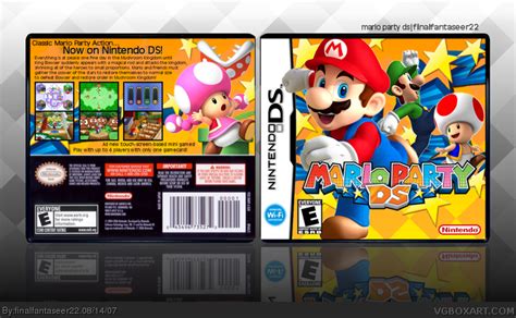 Mario Party Ds Nintendo Ds Box Art Cover By Finalfantaseer22