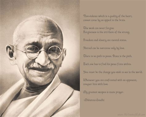 Spirituality & Wisdom: Mahatma Gandhi quotes