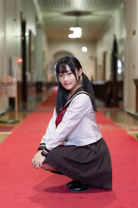 どさんこ39😺 On Twitter おはようございます 谷本りん 黒髪美少女 セーラー服 ポートレート この場所は改修のため