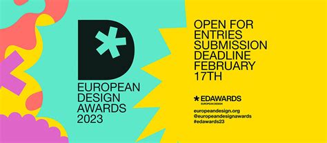 European Design Awards 2023 - slanted