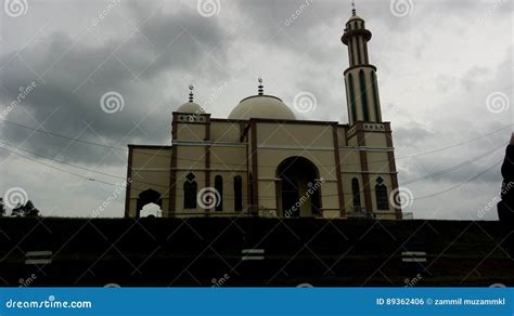 Beautifull Mosque Jambi stock photo. Image of city, jambi - 89362406