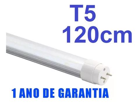 Kit de 12 lámparas LED tubulares T5 de 120 cm color blanco frío 6000