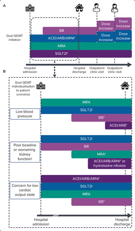 Potential Guideline Directed Medical Therapy Optimisation Strategies