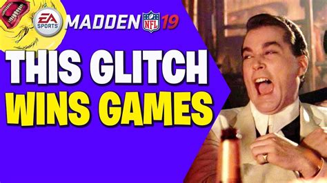 Winning Games With A Glitch No Defense Can Stop It Madden 19 Tips