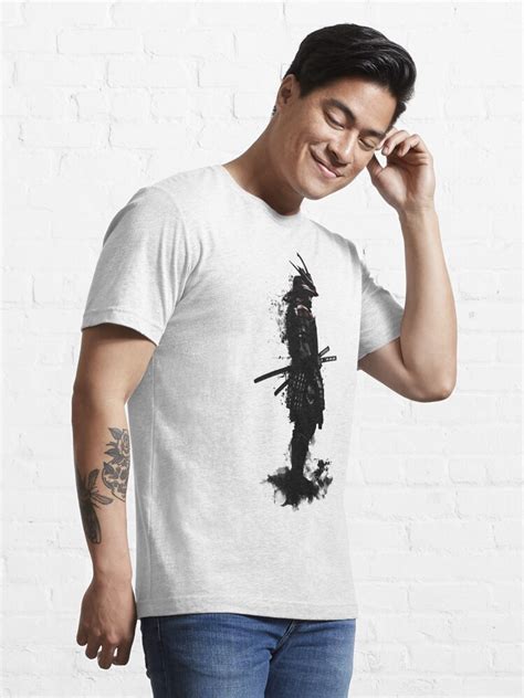 Armored Samurai T Shirt For Sale By Nicklas81 Redbubble Samurai T