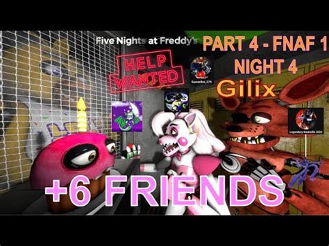 GLAMROCK MANGLE PLAYS FNAF Help Wanted Part 4 FNAF 1 NIGHT 4