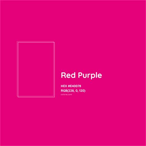 Red Purple Complementary or Opposite Color Name and Code (#E40078 ...