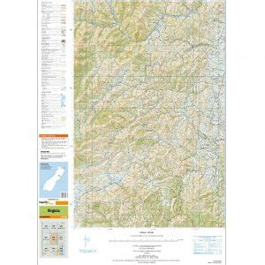 New Zealand Topographic Map - Geographica 