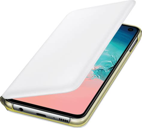 Samsung LED View Cover EF-NG970 Galaxy S10e, Weiß, original Zubehör ...