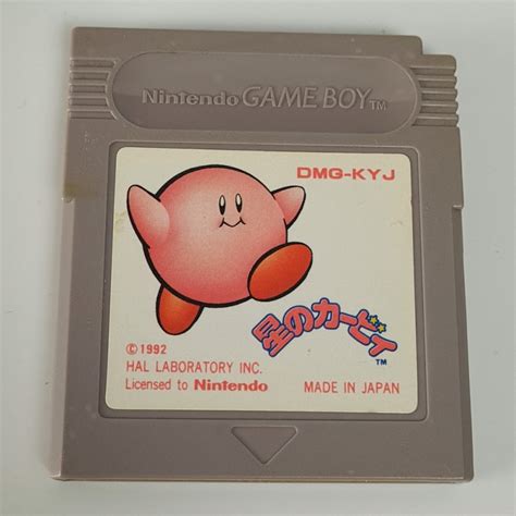 Hoshi No Kirby Dreamland Nintendo Cartridge Only Game Boy Japan