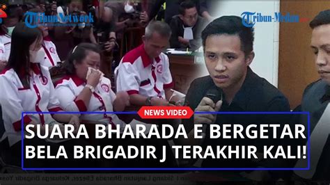 Bharada E Tegas Akan Bela Brigadir J Terakhir Kalinya Saya Tidak