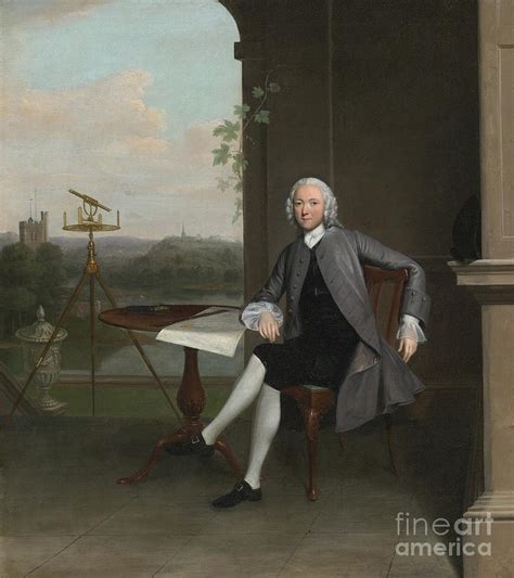 Portrait Of Jonas Hanway Painting by Celestial Images - Pixels