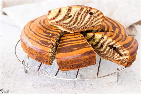 TORTA ZEBRATA Ricetta Torta Bicolore Con Effetto Zebrato Senza Burro