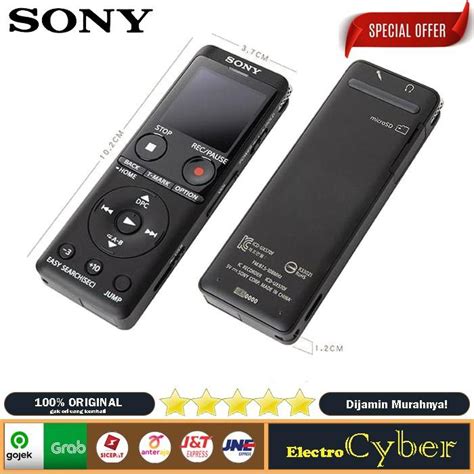 Jual Sony Voice Recorder Icd Ux F Ux F Ux F Black