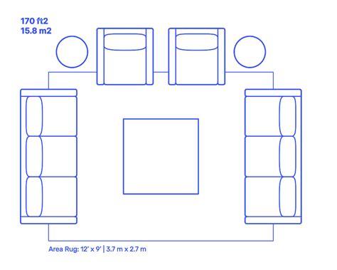 Living Room Layouts Dimensions And Drawings